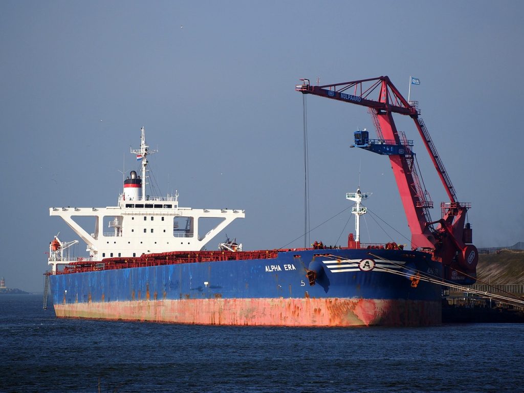 alpha era, ship, vessel, port, amsterdam, crane, freight, cargo, logistics
